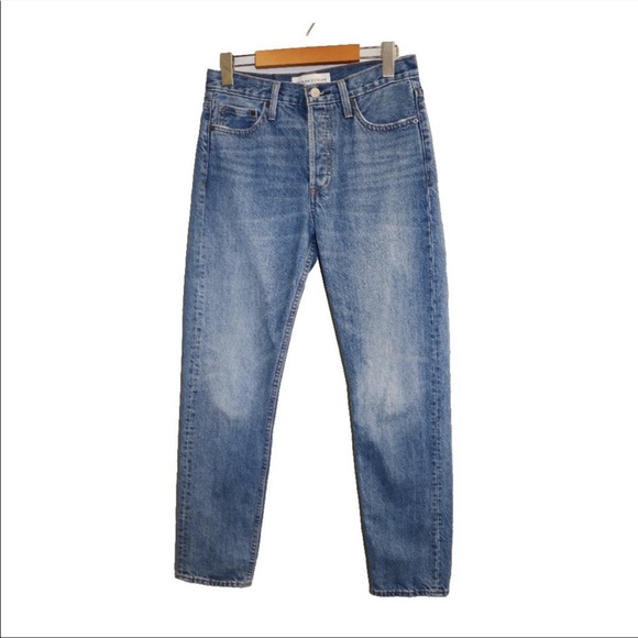 Denim Forum The Ex Boyfriend Mid Wash Jeans - Picture 2 of 5